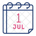 پیش‌نمایش فایل july-16318872 از پک تقویم، جلد ۱