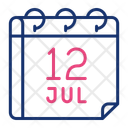 پیش‌نمایش فایل july-16318882 از پک تقویم، جلد ۱