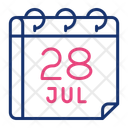پیش‌نمایش فایل july-16318883 از پک تقویم، جلد ۱