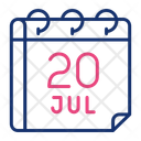 پیش‌نمایش فایل july-16318892 از پک تقویم، جلد ۱