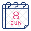 پیش‌نمایش فایل june-16318894 از پک تقویم، جلد ۱