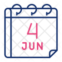 پیش‌نمایش فایل june-16318899 از پک تقویم، جلد ۱