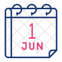 پیش‌نمایش فایل june-16318903 از پک تقویم، جلد ۱