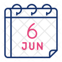پیش‌نمایش فایل june-16318906 از پک تقویم، جلد ۱