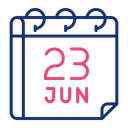 پیش‌نمایش فایل june-16318920 از پک تقویم، جلد ۱