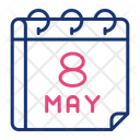 پیش‌نمایش فایل may-16318924 از پک تقویم، جلد ۱