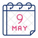 پیش‌نمایش فایل may-16318931 از پک تقویم، جلد ۱