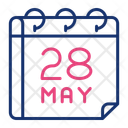 پیش‌نمایش فایل may-16318944 از پک تقویم، جلد ۱
