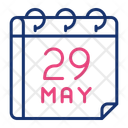 پیش‌نمایش فایل may-16318947 از پک تقویم، جلد ۱