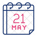 پیش‌نمایش فایل may-16318948 از پک تقویم، جلد ۱