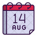 پیش‌نمایش فایل august-16318711 از پک تقویم، جلد ۱