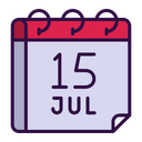 پیش‌نمایش فایل july-16318739 از پک تقویم، جلد ۱