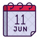 پیش‌نمایش فایل june-16318769 از پک تقویم، جلد ۱