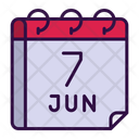پیش‌نمایش فایل june-16318777 از پک تقویم، جلد ۱