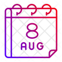 پیش‌نمایش فایل august-16318577 از پک تقویم، جلد ۱