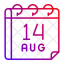 پیش‌نمایش فایل august-16318583 از پک تقویم، جلد ۱