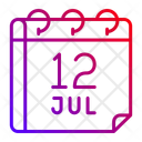 پیش‌نمایش فایل july-16318627 از پک تقویم، جلد ۱