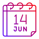 پیش‌نمایش فایل june-16318645 از پک تقویم، جلد ۱