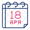 پیش‌نمایش فایل april-16318161 از پک تقویم، جلد ۱