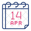 پیش‌نمایش فایل april-16318166 از پک تقویم، جلد ۱