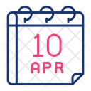 پیش‌نمایش فایل april-16318174 از پک تقویم، جلد ۱