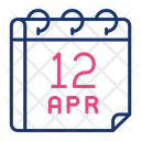 پیش‌نمایش فایل april-16318178 از پک تقویم، جلد ۱