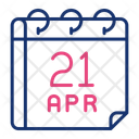 پیش‌نمایش فایل april-16318183 از پک تقویم، جلد ۱