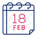 پیش‌نمایش فایل february-16318191 از پک تقویم، جلد ۱