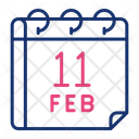 پیش‌نمایش فایل february-16318192 از پک تقویم، جلد ۱