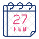 پیش‌نمایش فایل february-16318213 از پک تقویم، جلد ۱