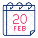 پیش‌نمایش فایل february-16318217 از پک تقویم، جلد ۱