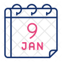 پیش‌نمایش فایل january-16318226 از پک تقویم، جلد ۱