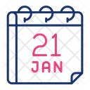 پیش‌نمایش فایل january-16318243 از پک تقویم، جلد ۱