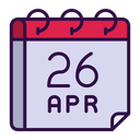 پیش‌نمایش فایل april-16318005 از پک تقویم، جلد ۱