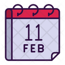 پیش‌نمایش فایل february-16318012 از پک تقویم، جلد ۱