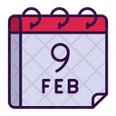 پیش‌نمایش فایل february-16318017 از پک تقویم، جلد ۱
