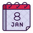 پیش‌نمایش فایل january-16318039 از پک تقویم، جلد ۱