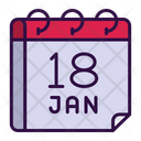 پیش‌نمایش فایل january-16318040 از پک تقویم، جلد ۱
