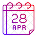 پیش‌نمایش فایل april-16317842 از پک تقویم، جلد ۱