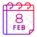 پیش‌نمایش فایل february-16317853 از پک تقویم، جلد ۱