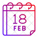 پیش‌نمایش فایل february-16317854 از پک تقویم، جلد ۱