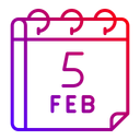 پیش‌نمایش فایل february-16317857 از پک تقویم، جلد ۱