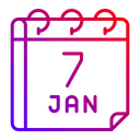 پیش‌نمایش فایل january-16317892 از پک تقویم، جلد ۱