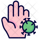 پیش‌نمایش فایل infected-hand-2375864 از پک ویروس کرونا