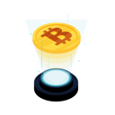 پیش‌نمایش فایل bitcoin-hologram-11347574 از پک سکه‌های رمزارز