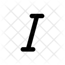 پیش‌نمایش فایل italic-39 از پک بسته آیکون خطی دوست داشتنی