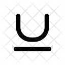 پیش‌نمایش فایل under-line از پک بسته آیکون خطی دوست داشتنی