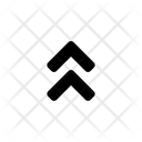 پیش‌نمایش فایل double-chevron-2364121 از پک ست اندروید 9