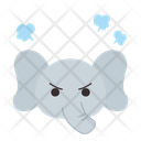 پیش‌نمایش فایل angry-elephant-11936218 از پک ایموجی حیوانات