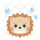 پیش‌نمایش فایل angry-lion-11936236 از پک ایموجی حیوانات